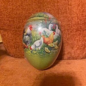 German Paper Mache Easter Egg